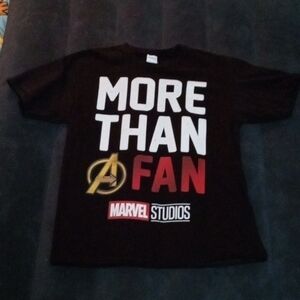 Marvel Studio Fan  TSHIRT  M Black Pre-owned